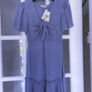 Speechless Juniors Knot-Front Babydoll Dress (NEW WITH TAGS)